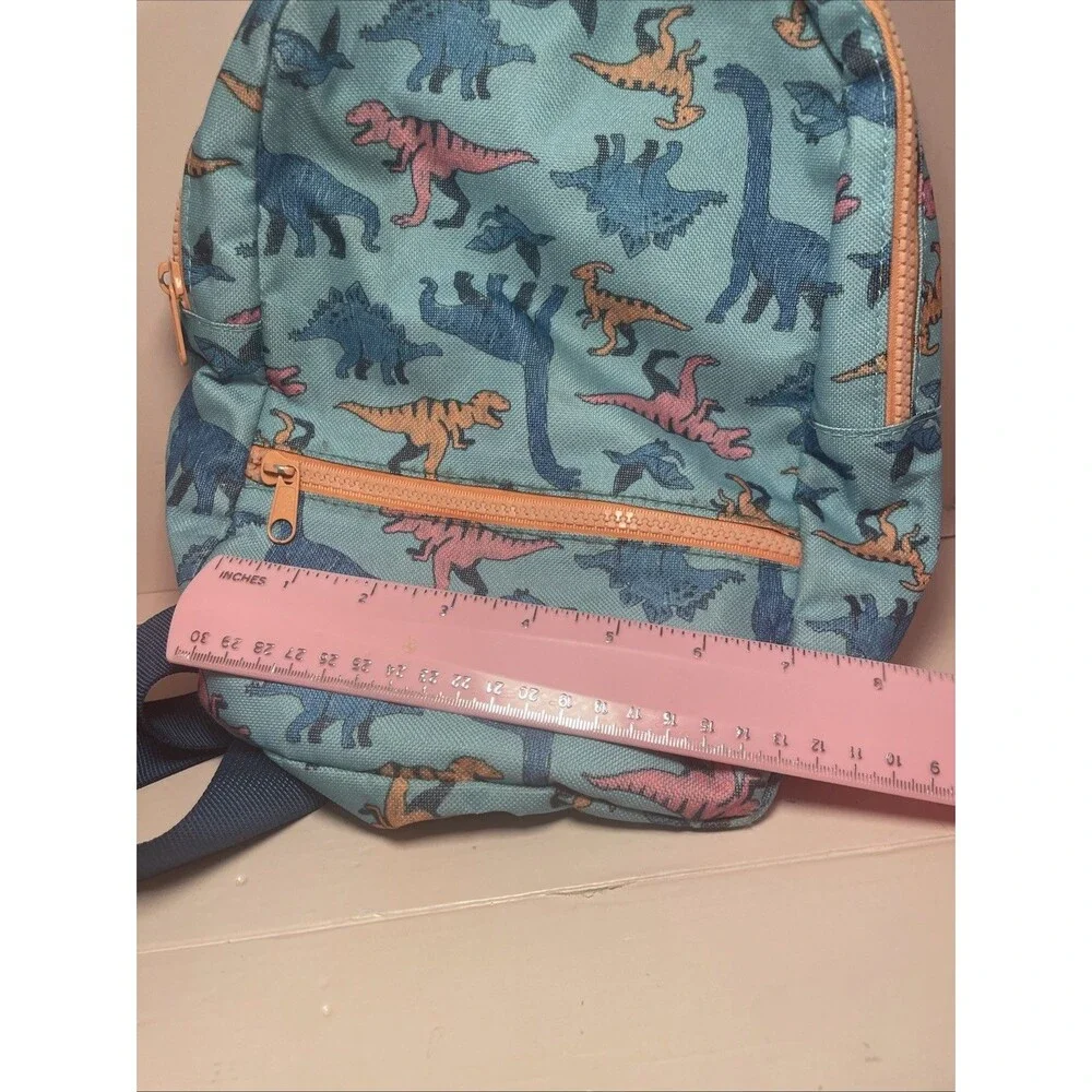 Dinosaur Mini Toddler Backpack Dad Bag Bright Adjustable